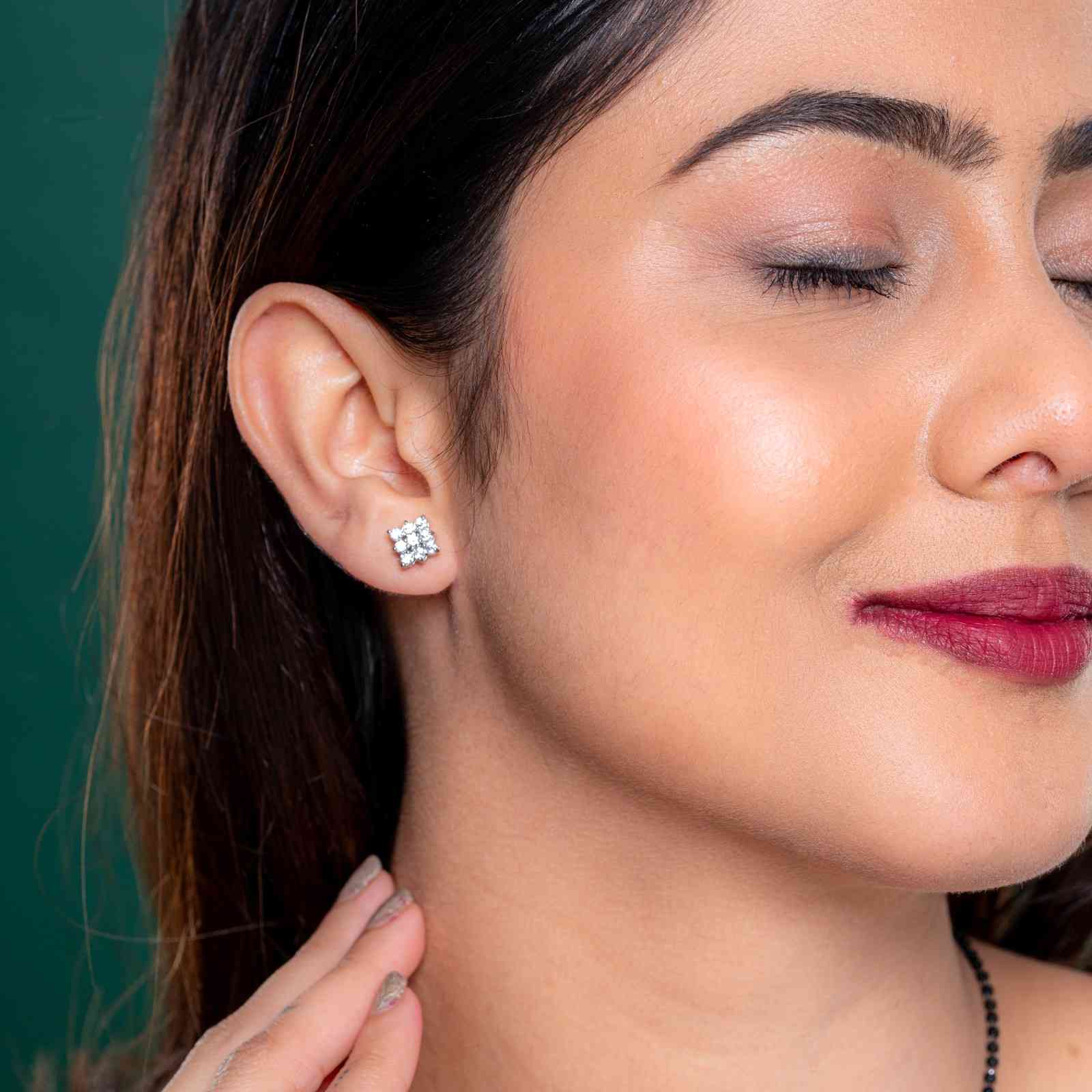 Elevate your elegance with this beautifully crafted 925 sterling silver mangalsutra set, featuring a delicate fusion of tradition and modern charm.