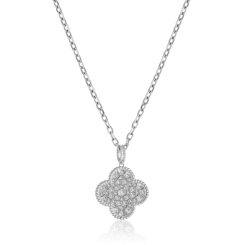 Reegalia Clover Shine Pendant – 925 Silver.