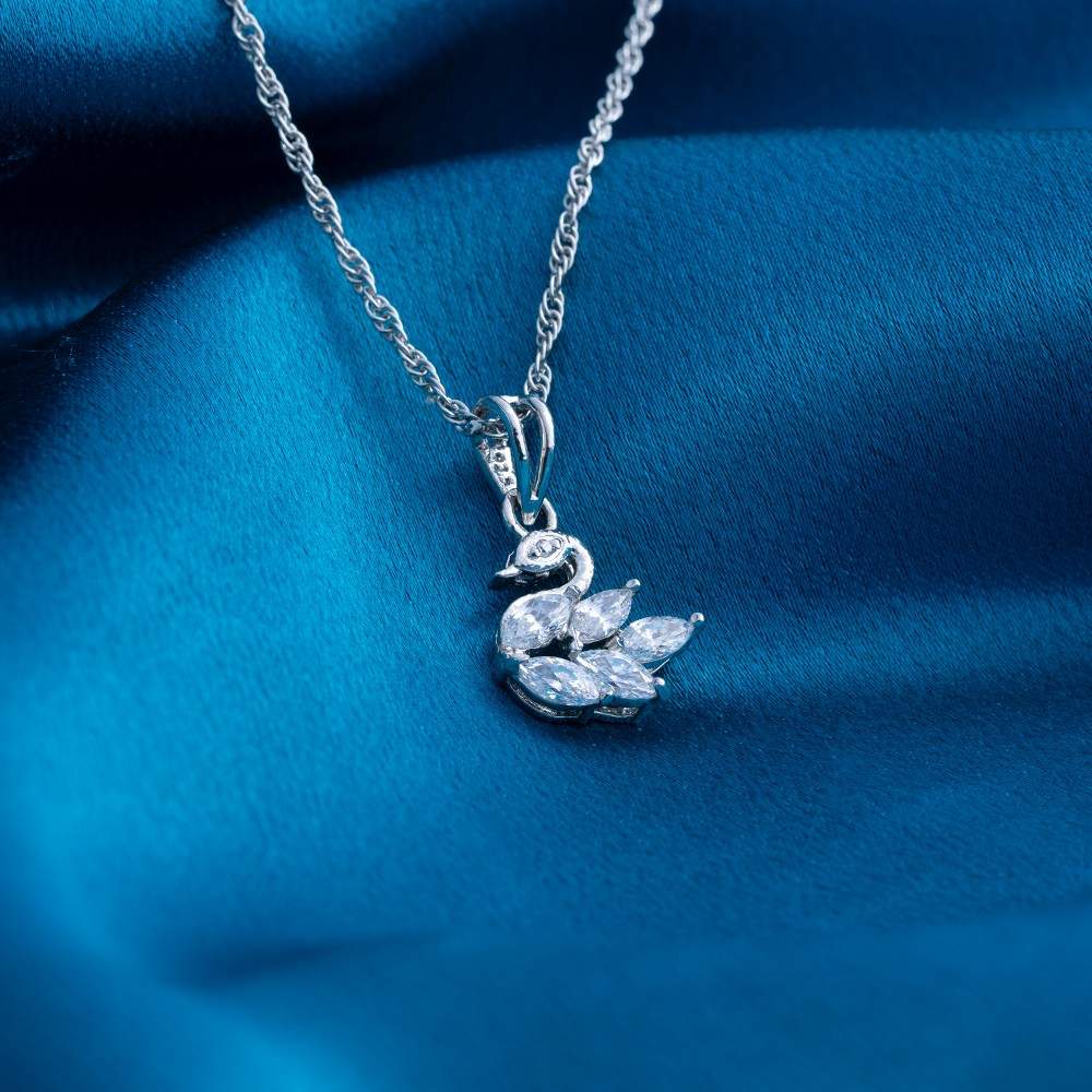 Reegalia PawPrint 925 Silver Chain Pendant