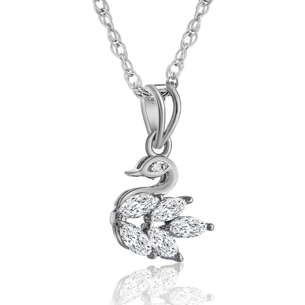 Reegalia PawPrint 925 Silver Chain Pendant