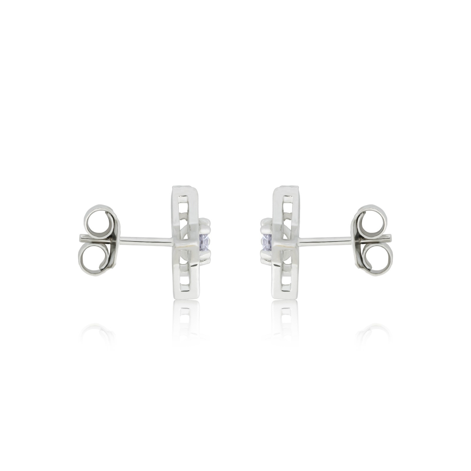 925 Sterling Silver Star Mangalsutra with Matching Earrings